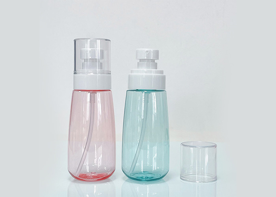 Rociador fino líquido privado de la niebla de Logo Blue Plastic Cosmetic Bottle 60ml 2oz