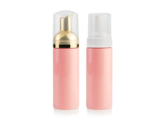 Botellas Matte Nude Pink de la espuma del champú de Mini Reusable Foaming Soap Dispenser 50ml