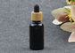 El dropper cosmético de lujo de JiaZi embotella el aceite del perfume de 5ml 10ml con el casquillo de bambú