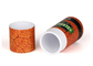 Tubo de empaquetado de papel cosmético de grabación en relieve multicolor para los aceites esenciales