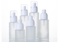 La bomba clara del suero del vidrio esmerilado embotella las botellas vacías de 50ml 100ml Skincare